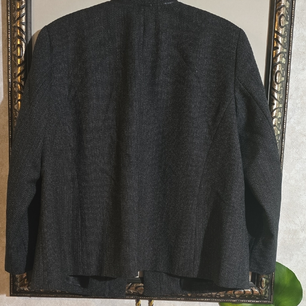 Pendleton Black Classic Blazer Suit Jacket With B… - image 2